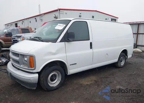 2000 Chevrolet Express z USA, uszkodzony, nr VIN 1GCEG15W6Y1124235